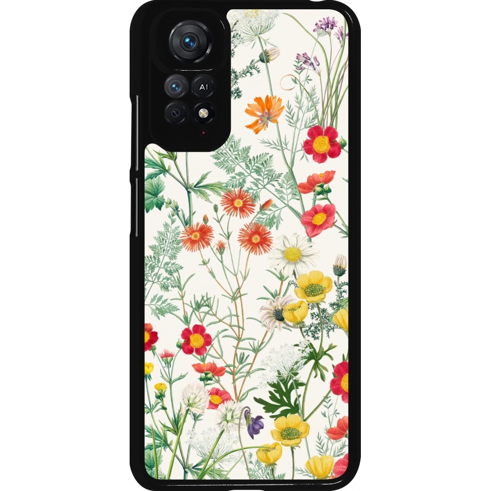 Xiaomi Redmi Note 11 / 11S Case Hülle - Flora Botanical Wildlife