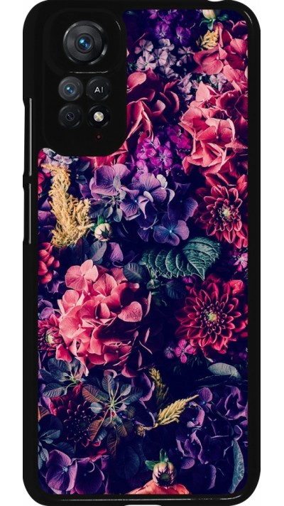 Coque Xiaomi Redmi Note 11 / 11S - Flowers Dark