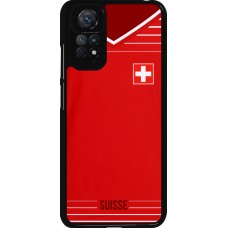 Xiaomi Redmi Note 11 / 11S Case Hülle - Football shirt Switzerland 2022