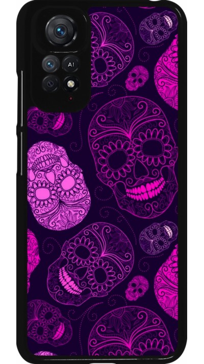 Coque Xiaomi Redmi Note 11 / 11S - Halloween 2023 pink skulls