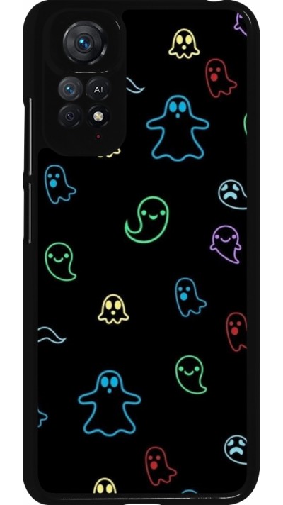 Coque Xiaomi Redmi Note 11 / 11S - Halloween 2024 colorful ghosts