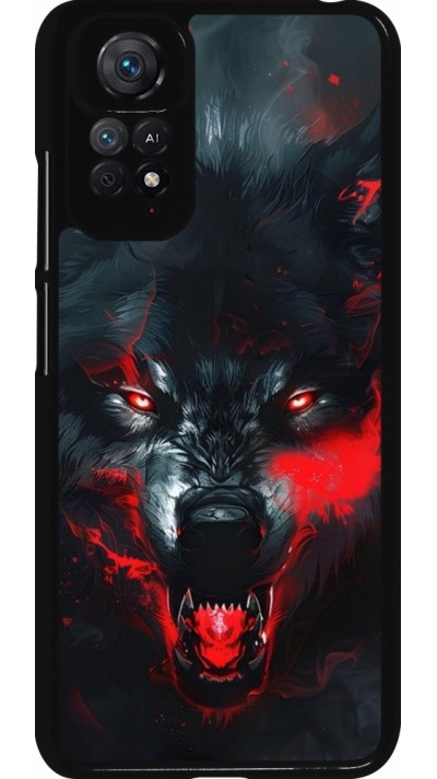 Coque Xiaomi Redmi Note 11 / 11S - Halloween 2024 mad werewolf