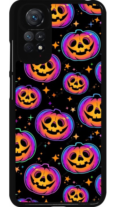 Coque Xiaomi Redmi Note 11 / 11S - Halloween 2024 rainbow pumpkins