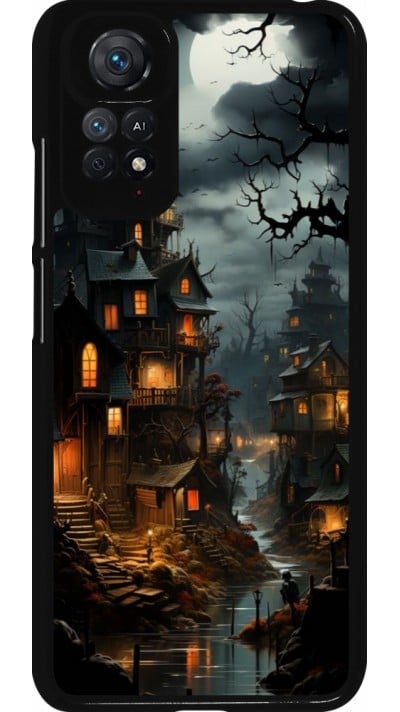 Coque Xiaomi Redmi Note 11 / 11S - Halloween 2024 scary town