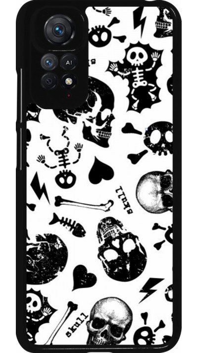 Coque Xiaomi Redmi Note 11 / 11S - Halloween 2024 skeleton mix