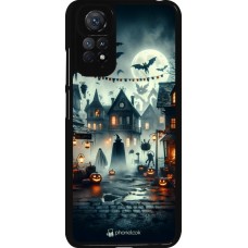 Xiaomi Redmi Note 11 / 11S Case Hülle - Halloween Spukstadt