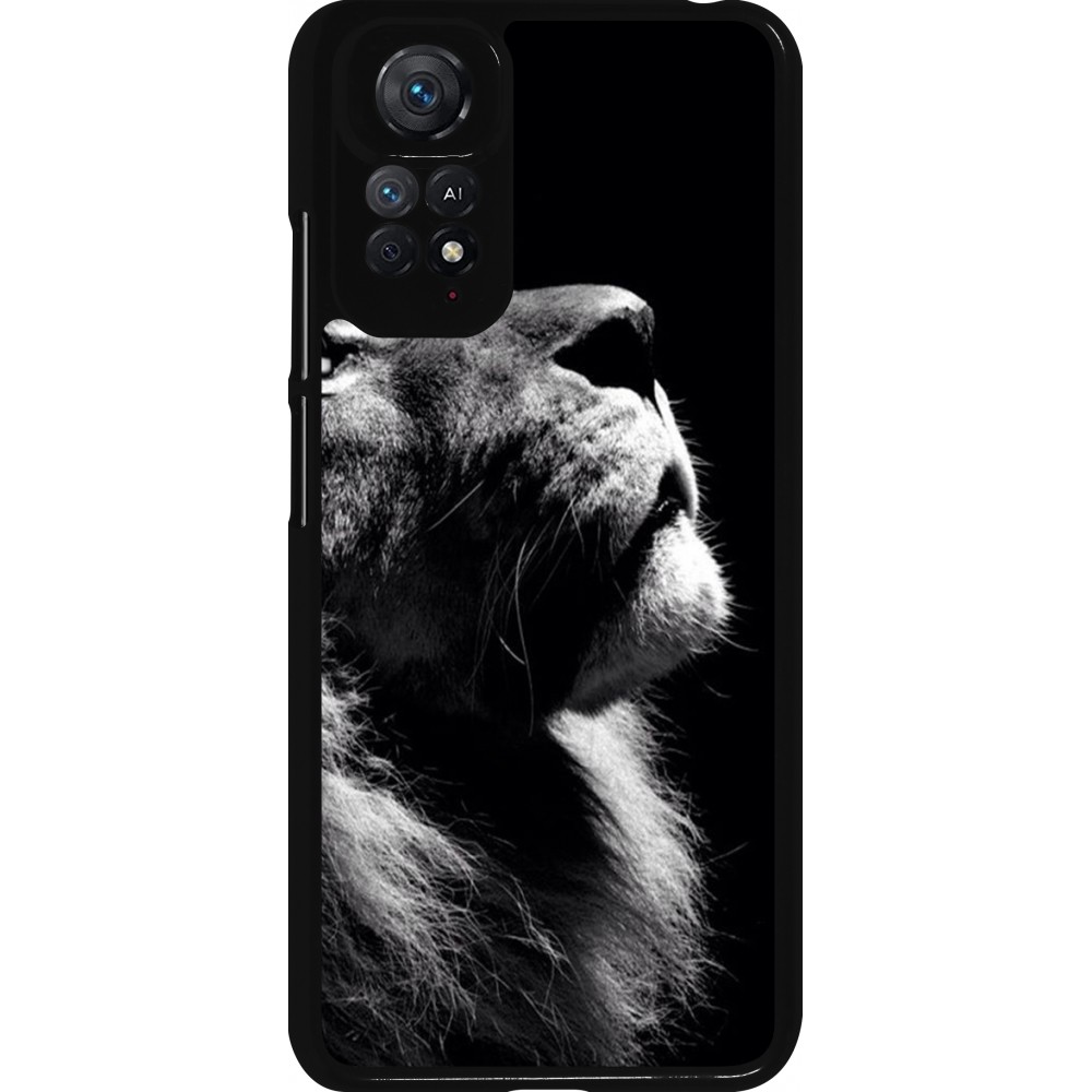 Xiaomi Redmi Note 11 / 11S Case Hülle - Lion looking up