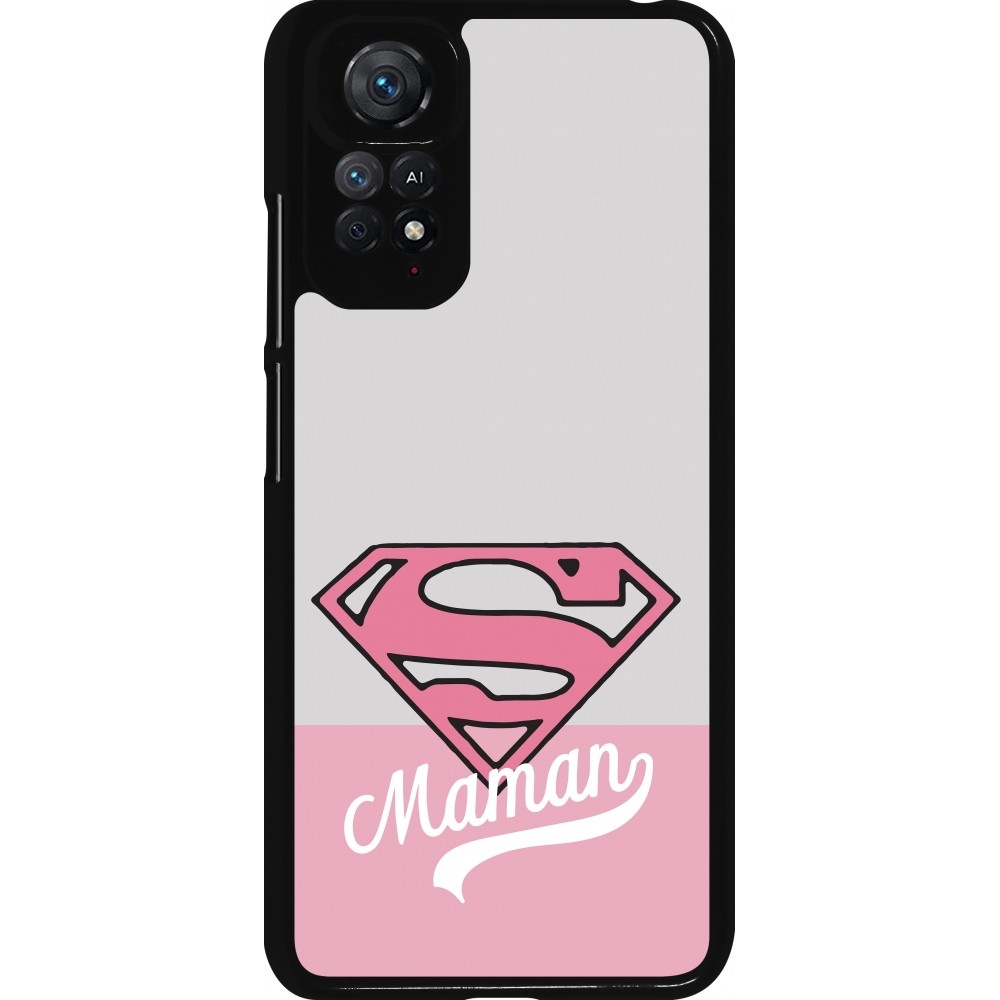 Coque Xiaomi Redmi Note 11 / 11S - Mom 2024 Super hero maman