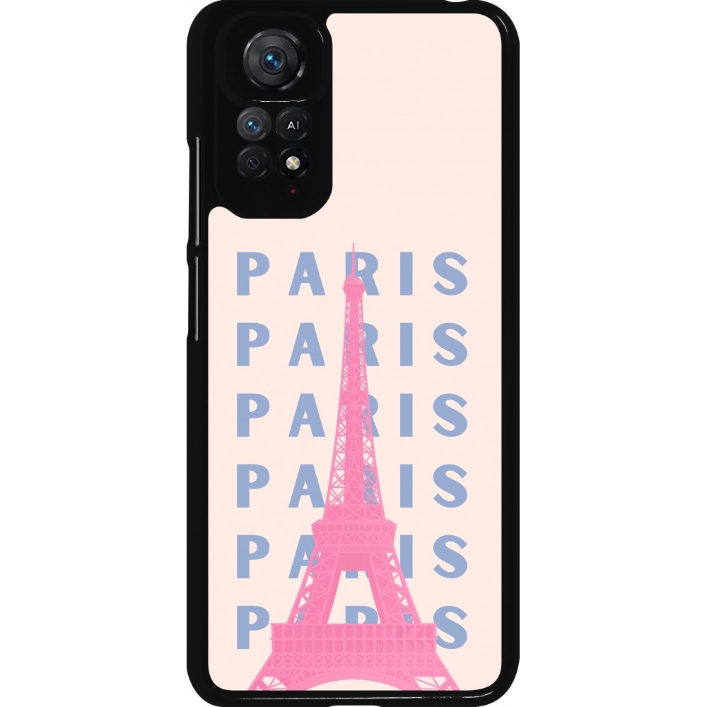 Coque Xiaomi Redmi Note 11 / 11S - Paris Pink Print