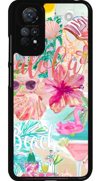 Coque Xiaomi Redmi Note 11 / 11S - Preppy Collage Aloha