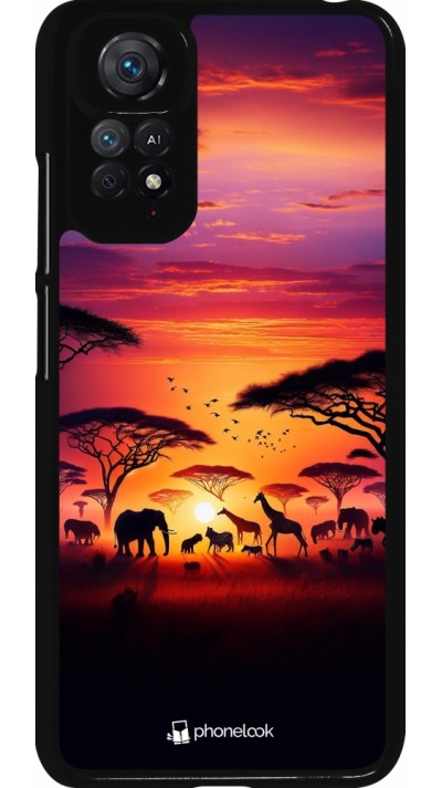 Coque Xiaomi Redmi Note 11 / 11S - Safari sunset wildlife