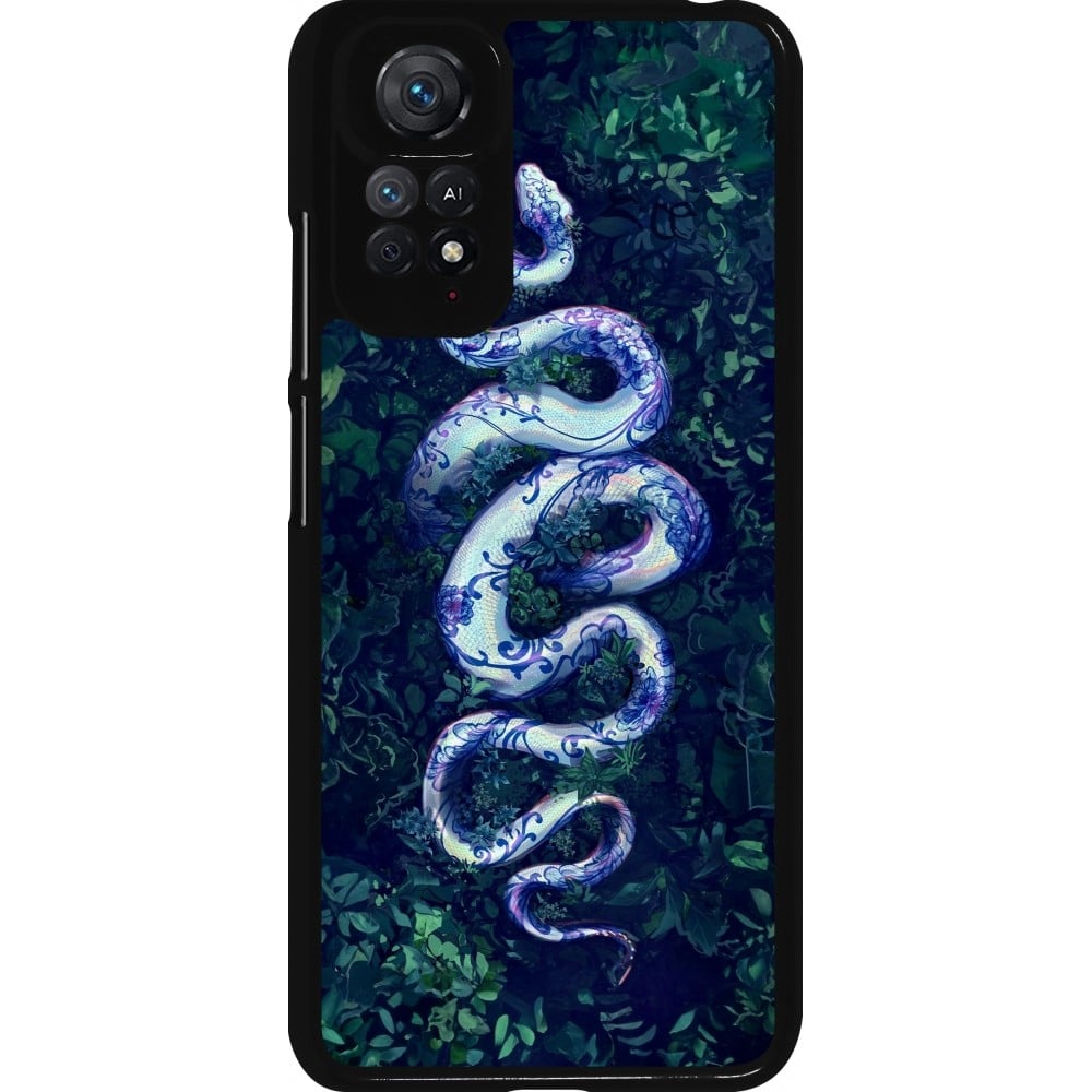 Coque Xiaomi Redmi Note 11 / 11S - Serpent Blue Anaconda