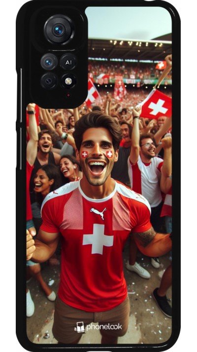 Coque Xiaomi Redmi Note 11 / 11S - Supporter Suisse Euro 2024