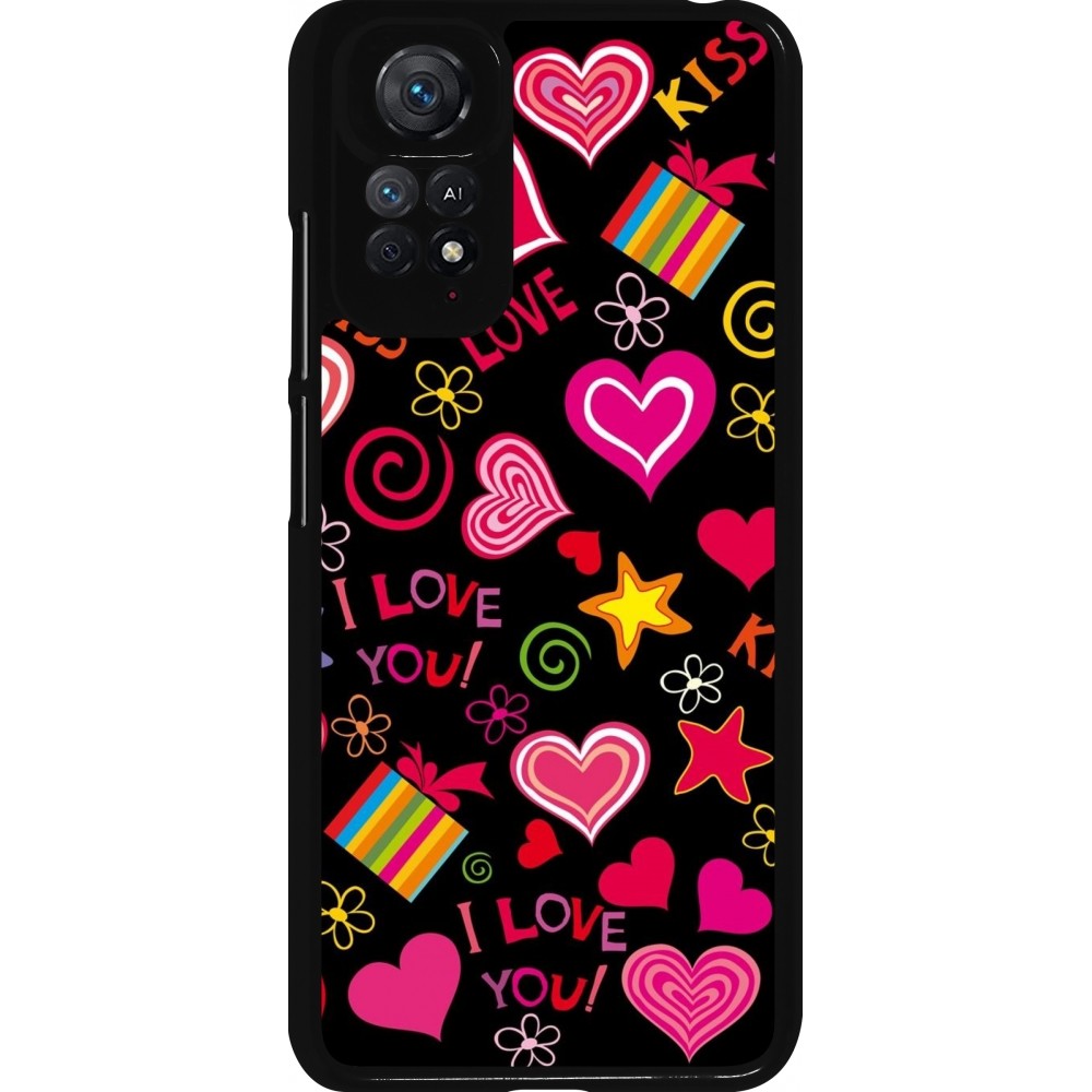 Coque Xiaomi Redmi Note 11 / 11S - Valentine 2023 love symbols