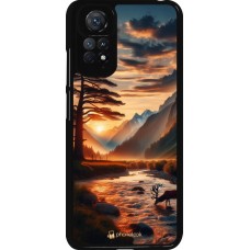 Coque Xiaomi Redmi Note 11 / 11S - Valley Sunset Deer Tree