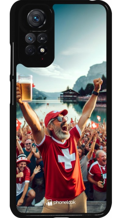 Coque Xiaomi Redmi Note 11 / 11S - Victoire suisse fan zone Euro 2024