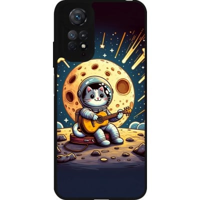 Coque Xiaomi Redmi Note 11 / 11S - Silicone rigide noir AstroCat RockLune