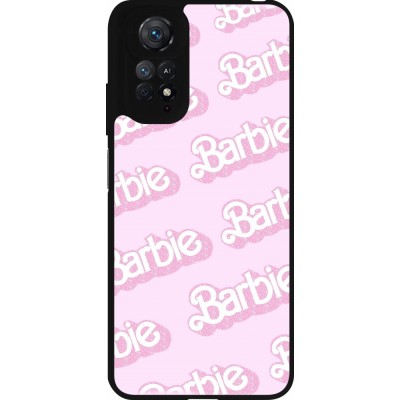 Coque Xiaomi Redmi Note 11 / 11S - Silicone rigide noir Barbie light pink pattern