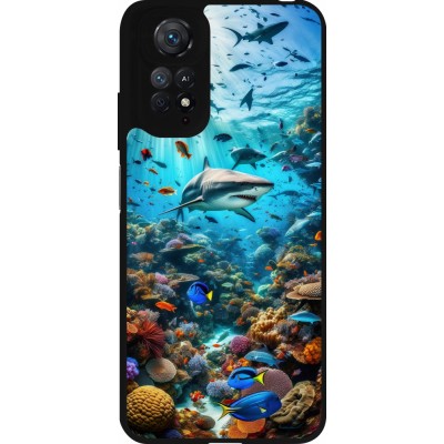 Coque Xiaomi Redmi Note 11 / 11S - Silicone rigide noir Bora Bora Mer et Merveilles