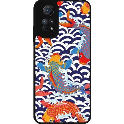 Coque Xiaomi Redmi Note 11 / 11S - Silicone rigide noir Easter 2023 japanese fish