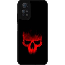 Coque Xiaomi Redmi Note 11 / 11S - Silicone rigide noir Halloween 2023 scary skull