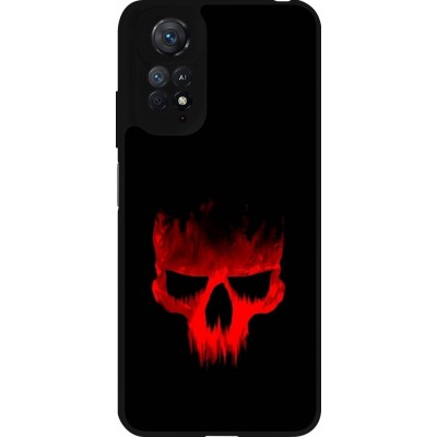 Coque Xiaomi Redmi Note 11 / 11S - Silicone rigide noir Halloween 2023 scary skull