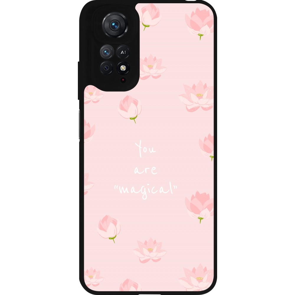 Coque Xiaomi Redmi Note 11 / 11S - Silicone rigide noir Mom 2023 your are magical