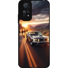 Coque Xiaomi Redmi Note 11 / 11S - Silicone rigide noir Mustang 69 Grand Canyon