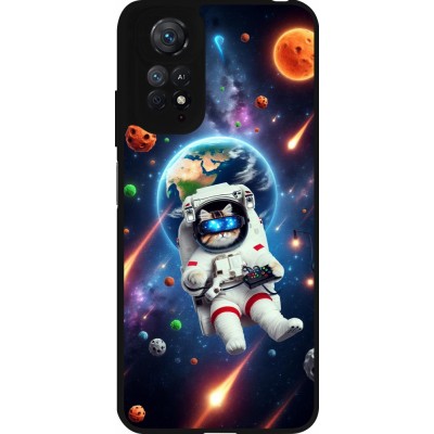 Coque Xiaomi Redmi Note 11 / 11S - Silicone rigide noir VR SpaceCat Odyssey