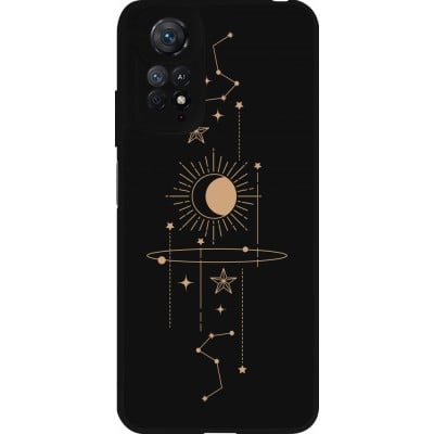 Coque Xiaomi Redmi Note 11 / 11S - Silicone rigide noir Spring 23 astro