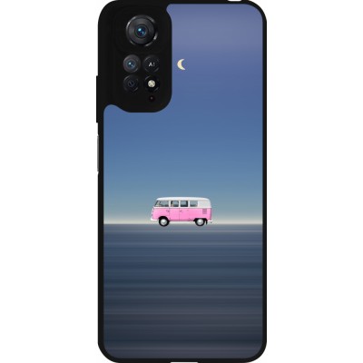 Coque Xiaomi Redmi Note 11 / 11S - Silicone rigide noir Spring 23 pink bus