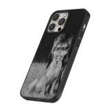 Coque iPhone 12 / 12 Pro - Silicone rigide noir Angry lions