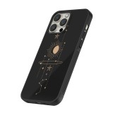 Coque iPhone 12 / 12 Pro - Silicone rigide noir Spring 23 astro