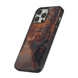 Coque iPhone 12 Pro Max - Silicone rigide noir Autumn 2024 city