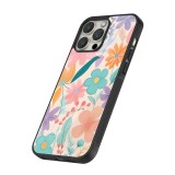 Coque iPhone 12 Pro Max - Silicone rigide noir Easter 2024 spring flowers