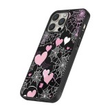 iPhone 12 Pro Max Case Hülle - Silikon schwarz Halloween 2024 girly