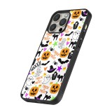 Coque iPhone 12 Pro Max - Silicone rigide noir Halloween 2024 trick or treat