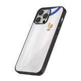 iPhone 13 Pro Case Hülle - Silikon schwarz Frankreich Away personalisierbares Fussballtrikot