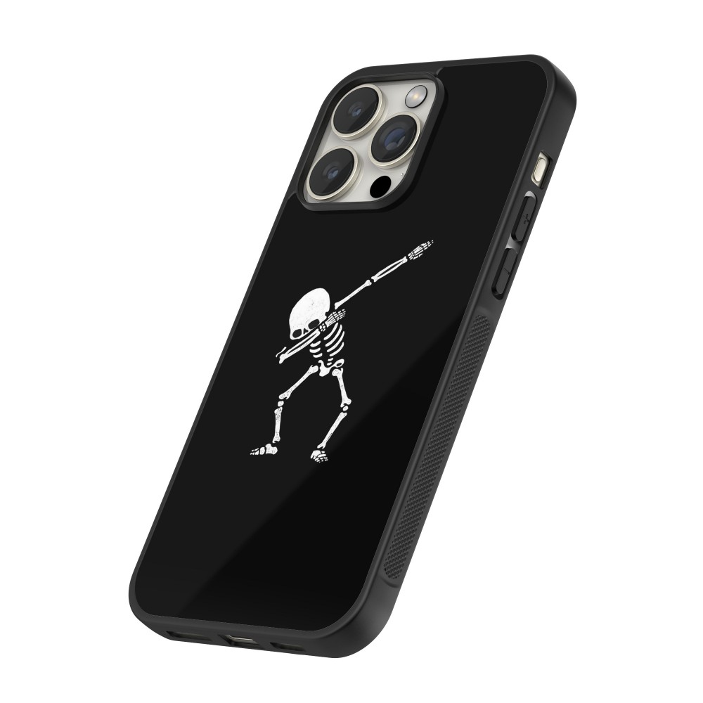 Coque iPhone 14 Pro Max - Silicone rigide noir Halloween 19 09