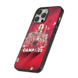 Coque iPhone 14 Pro - Silicone rigide noir Benfica Campeoes 2023