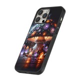 Coque iPhone 14 Pro - Silicone rigide noir Halloween Potion Magic