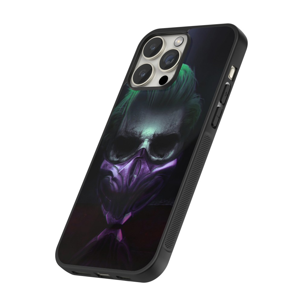 Coque iPhone 15 Pro Max - Silicone rigide noir Halloween 20 21