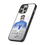 Coque iPhone 15 Pro Max - Silicone rigide noir Thank you Roger