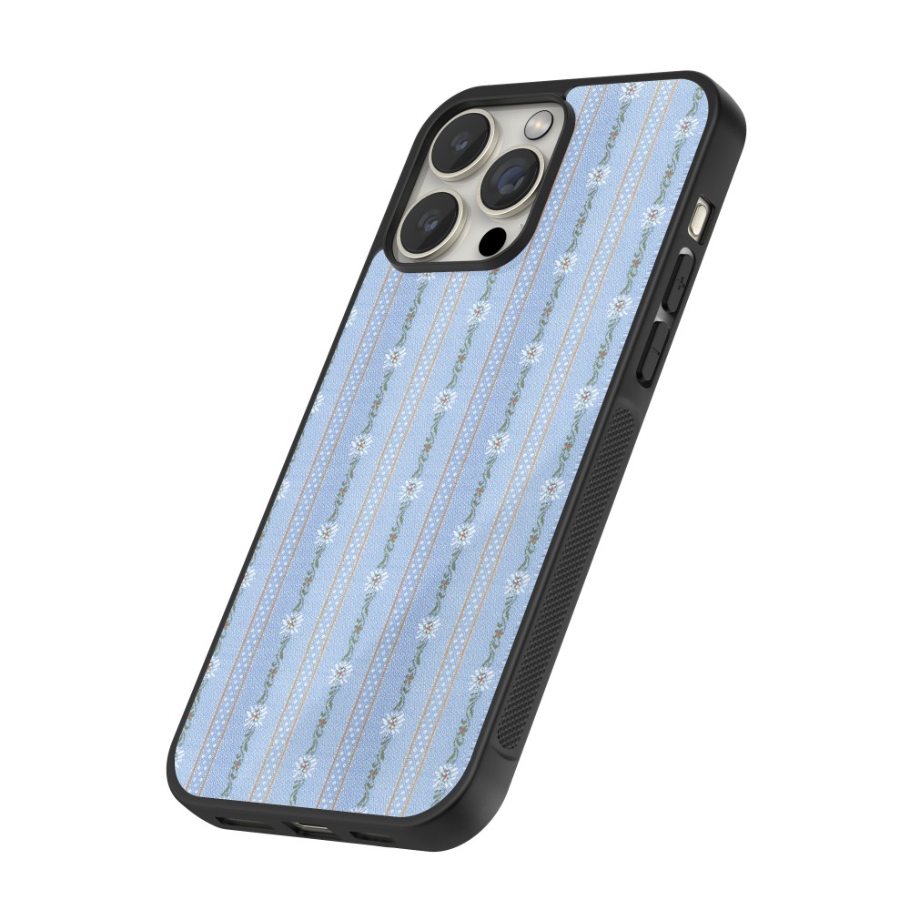 Coque iPhone 15 Pro - Silicone rigide noir Edelweiss