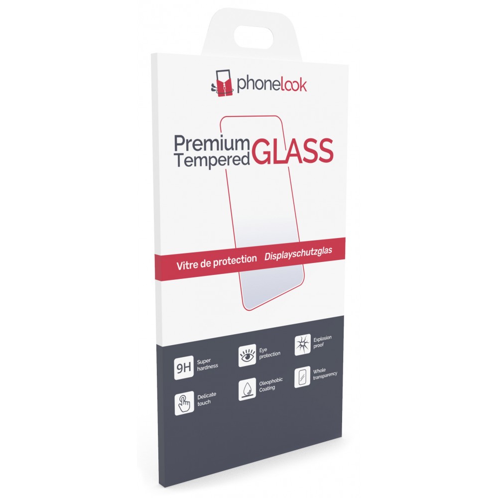 3D Tempered Glass iPhone 16 Pro - Full Screen Display Schutzglas mit schwarzem Rahmen