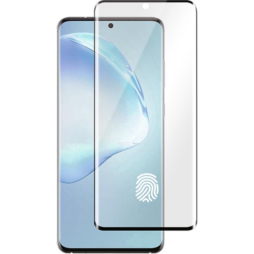 3D Tempered Glass vitre de protection noir (compatible empreinte digitale)  - Samsung Galaxy S23 Ultra - Acheter sur PhoneLook