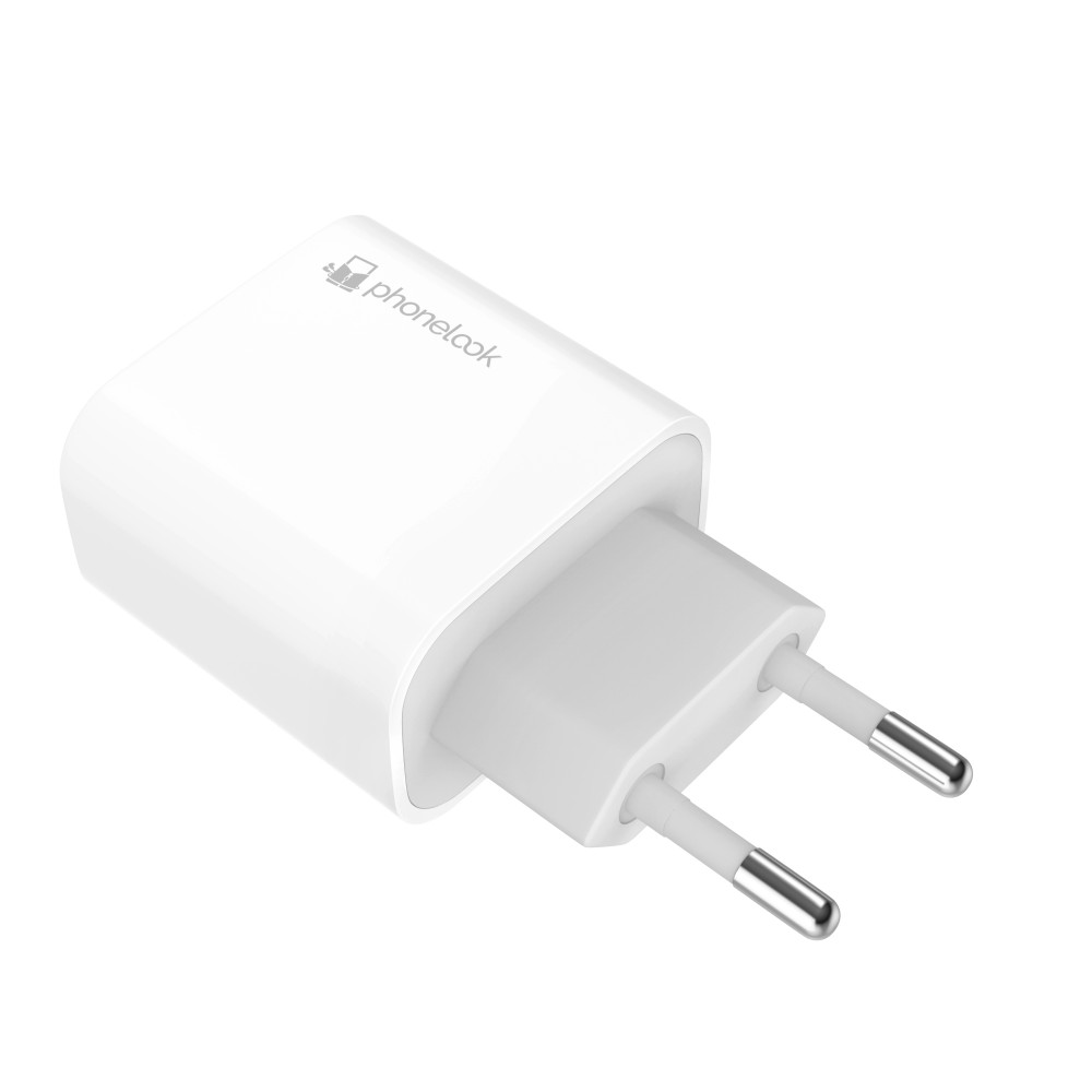 Adaptateur secteur USB-C 20W - Prise de charge Fast Charge - PhoneLook -  Blanc - Acheter sur PhoneLook