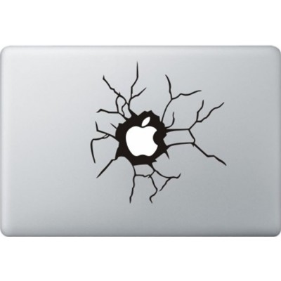 Autocollant MacBook - Break the Wall