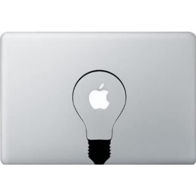 Autocollant MacBook - Light Bulb