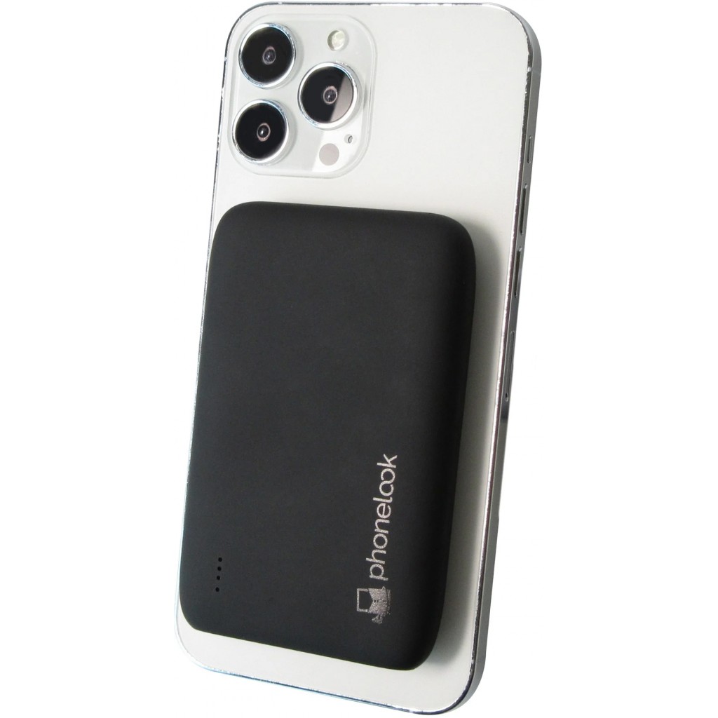 Accezz Batterie externe MagSafe pour iPhone 15 Plus - 5000 mAh - Batterie  externe sans fil avec porte-bague - Noir
